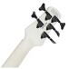 Spector Euro 5 LX Active 5 String Bass, White Stain Matte - back of headstock