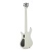 Spector Euro 5 LX Active 5 String Bass, White Stain Matte - back