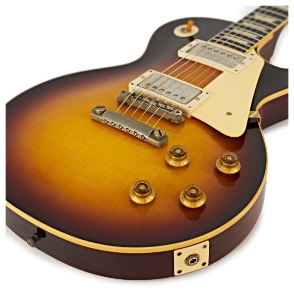Gibson Custom 1958 Les Paul Standard Reissue Ultra Light Aged, Bourbon Burst #65143 - body