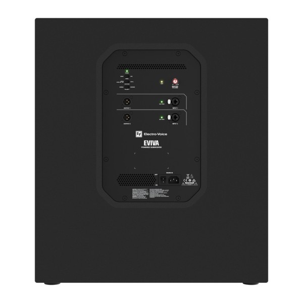 Electro-Voice Eviva 18P Portable Powered Subwoofer, Rear