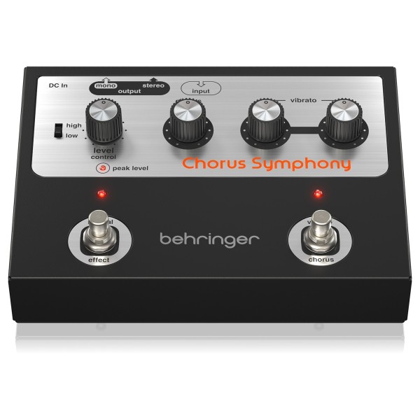 Behringer CHORUS SYMPHONY Vintage '70s Modulation Pedal - Nearly