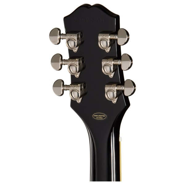 Epiphone SG Standard, Ebony - back of headstock