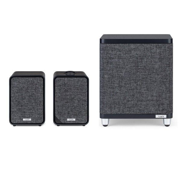 Ruark MR1 MK3 Bluetooth Speaker with RS1 Subwoofer, Charcoal main 
