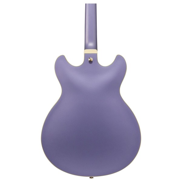 Ibanez AS73G Artcore, Metallic Purple Flat close up 2