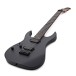 Spira Guitars S-407 MBK LH Left Handed, Satin Black - angled shot