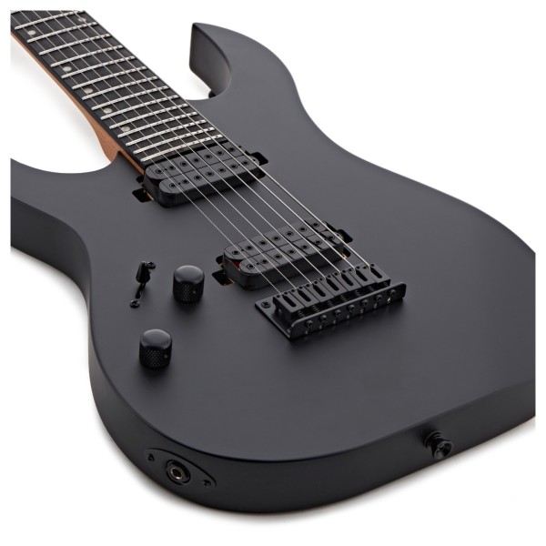Spira Guitars S-407 MBK LH Left Handed, Satin Black - body