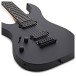 Spira Guitars S-407 MBK LH Left Handed, Satin Black - body