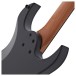 Spira Guitars S-407 MBK LH Left Handed, Satin Black - neck joint