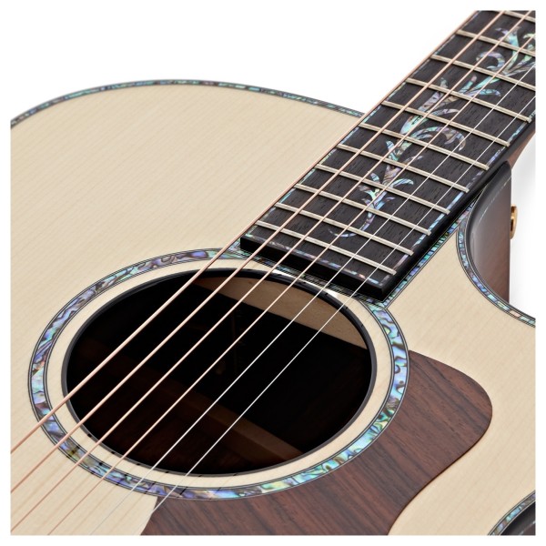 Taylor Presentation PS14ce Electro Acoustic, Honduran Rosewood/Adirondack Spruce - soundhole