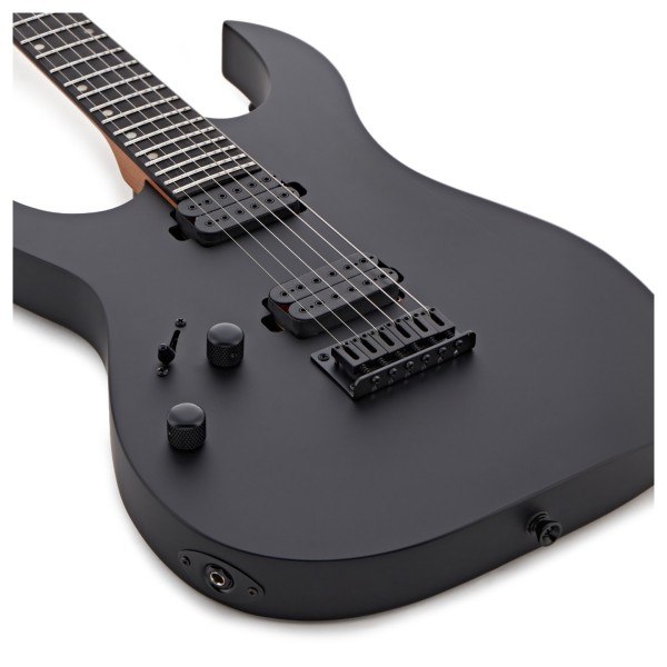 Spira Guitars S-400 MBK LH Left Handed, Satin Black - body