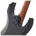 Spira Guitars S-400 MBK LH Left Handed, Satin Black - neck joint