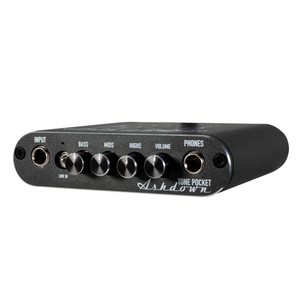 Ashdown Tone Pocket Bluetooth Headphone Pre Amp Black at Gear4music