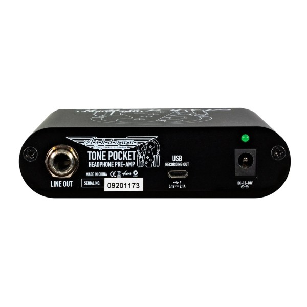 Tone Pocket Bluetooth Headphone Amp - Rear