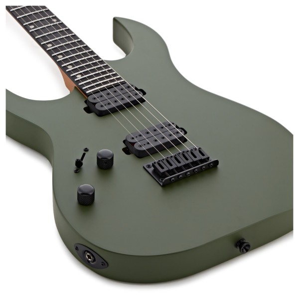 Spira Guitars S-400 MGR LH Left Handed, Satin Green - body