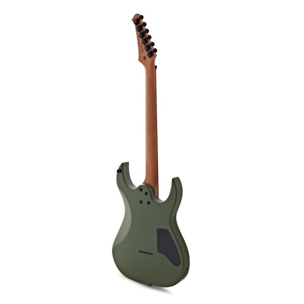 Spira Guitars S-400 MGR LH Left Handed, Satin Green - back