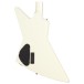 Epiphone Explorer 80s Inspired by Gibson, Classic White - back of body