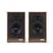 Ruark Audio Sabre-R Bookshelf Speakers (Pair), Fused Walnut - front square 