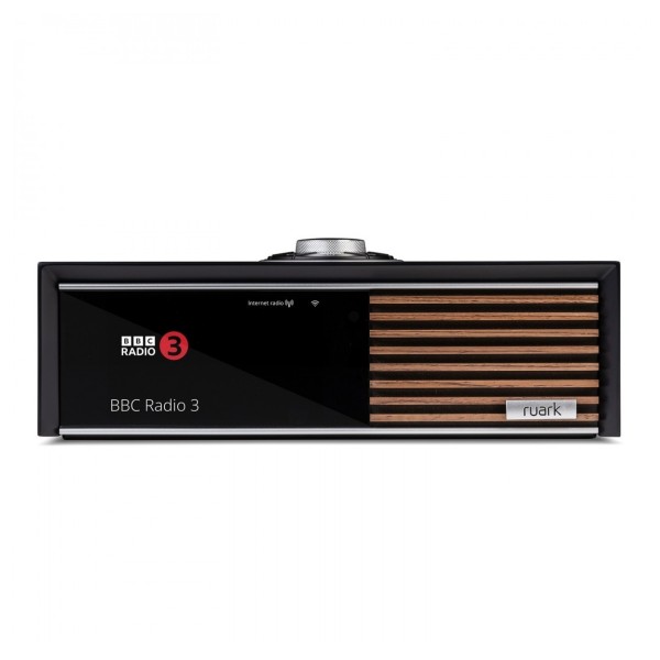Ruark Audio R610 DAB+ Bluetooth Music Console, Charcoal - front square 