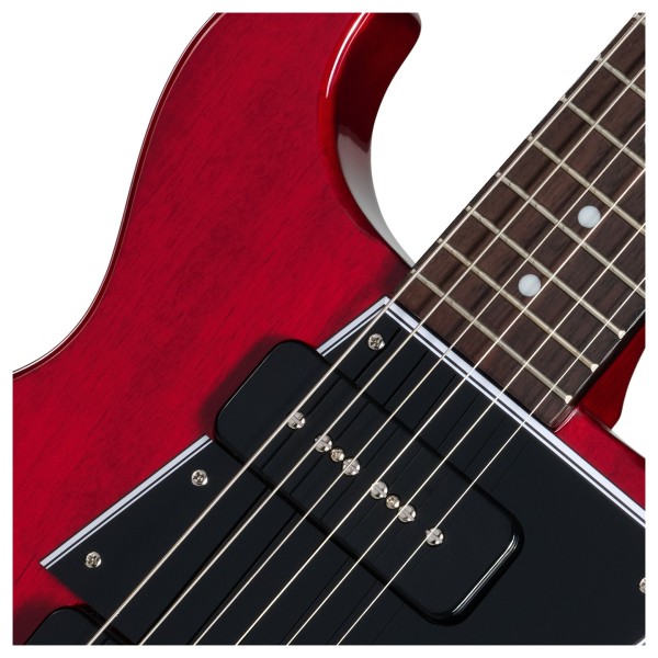 Epiphone Les Paul Special Double Cut, Cherry Red - neck pickup