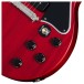 Epiphone Les Paul Special Double Cut, Cherry Red - controls