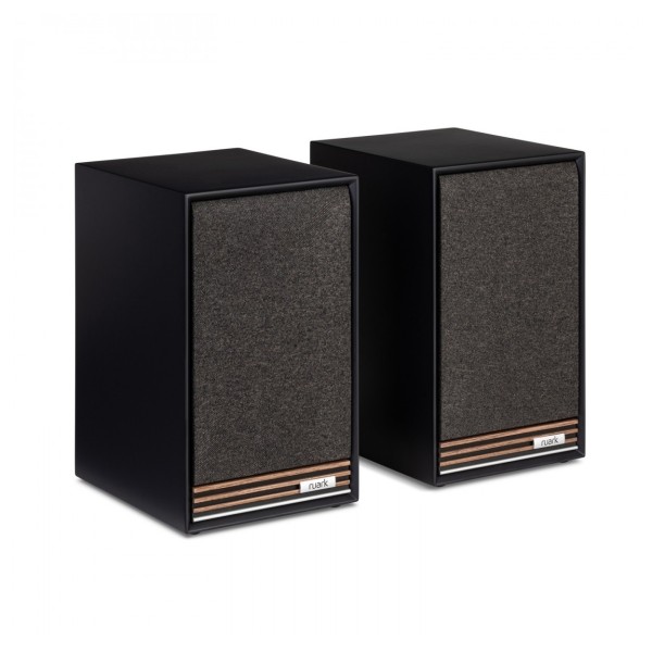 Ruark Audio Sabre-R Bookshelf Speakers (Pair), Charcoal - angle 