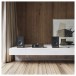 Ruark R610 Integrated Music System with Sabre-R Bookshelf Speakers (Pair), Charcoal lifestyle 4