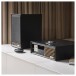 Ruark R610 Integrated Music System with Sabre-R Bookshelf Speakers (Pair), Charcoal lifestyle 5