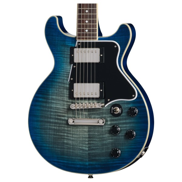 Epiphone Les Paul Special Double Cut Figured, Ocean Water - body