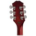 Epiphone Les Paul Special Double Cut Figured, Bourbon Burst - back of headstock