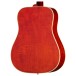 Epiphone 1963 Dove Reissue Left Handed - back of body