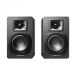 Audio Technica AT-SP3X Powered Bookshelf Speakers (Pair), Black font 