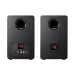 Audio Technica AT-SP3X Powered Bookshelf Speakers (Pair), Black rear 