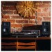 Audio Technica AT-LP60XUSB Turntable, Gun Metal & AT-SP3X Bookshelf Speakers, Black Hi-Fi Bundle lifestyle  2 