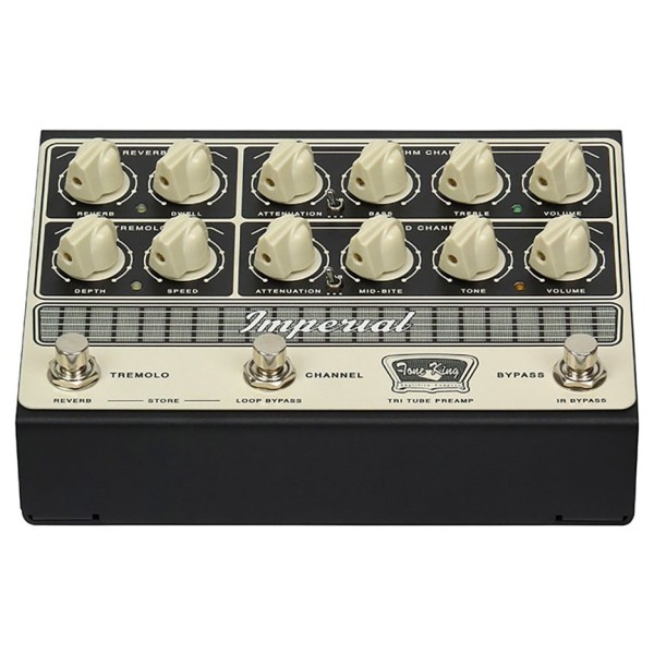 Tone King Imperial Tube Preamp Pedal - angled shot