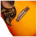 Epiphone 1960 Hummingbird Reissue Left Handed, Heritage Cherry Sunburst - bridge
