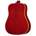Epiphone 1960 Hummingbird Reissue Left Handed, Heritage Cherry Sunburst - back of body