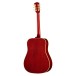 Epiphone 1960 Hummingbird Reissue Left Handed, Heritage Cherry Sunburst - back