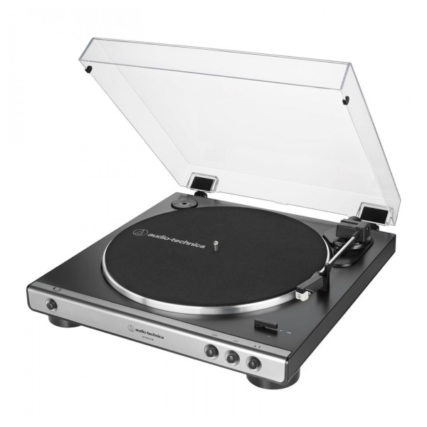 Audio Technica AT-LP60XUSB Fully Automatic Turntable, Gun Metal - angle 
