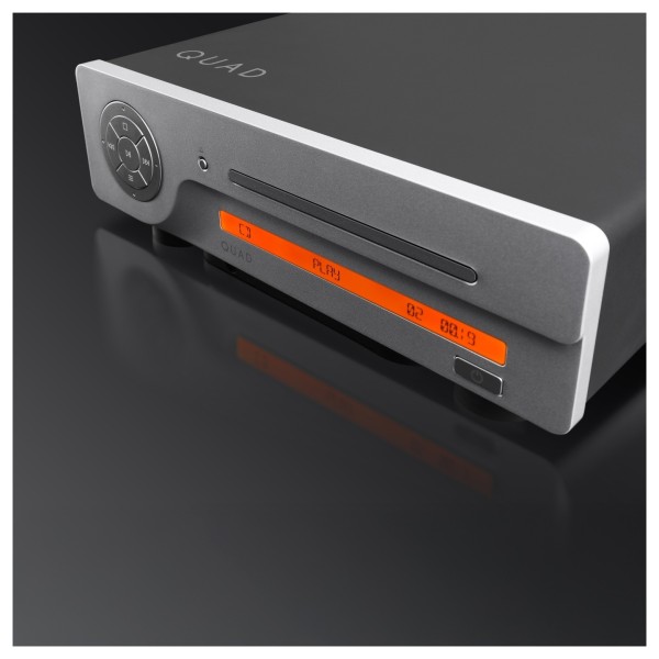 Quad 3-CDT CD Transport CD Player, Silver lifestyle 1