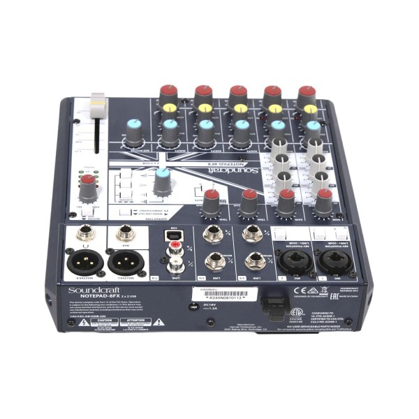 Soundcraft Notepad 8-FX Analoge USB Mixer | Gear4music