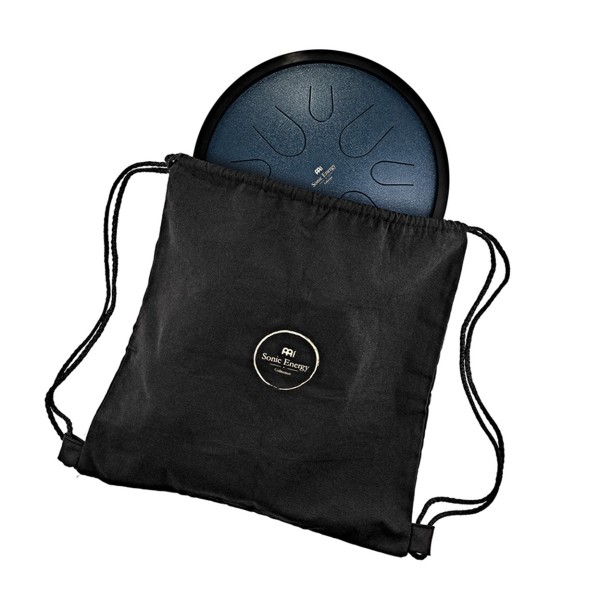 Meinl Sonic Energy 10" Compact Steel Tongue Drum, C Minor, 8 Notes, 432 Hz, Navy Blue