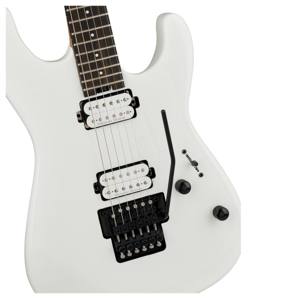 Charvel Pro-Mod Plus San Dimas Style 1 HH FR E, Ebony Fingerboard, Snow White - hardware