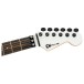 Charvel Pro-Mod Plus San Dimas Style 1 HH FR E, Ebony Fingerboard, Snow White - headstock