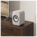 KEF LSX II Wireless Hi-Fi Speaker System (Pair), Cotton White lifestyle 1