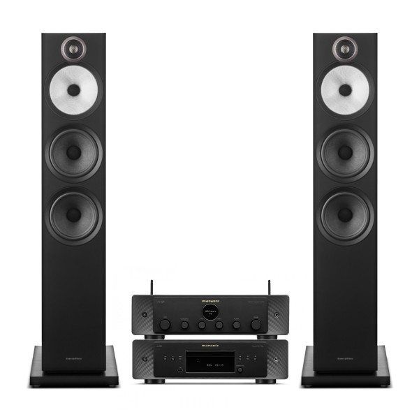 Marantz CD60 CD Player & MODEL 40n Amplifier with Bowers & Wilkins 603 S3 Speakers Hi-Fi Bundle