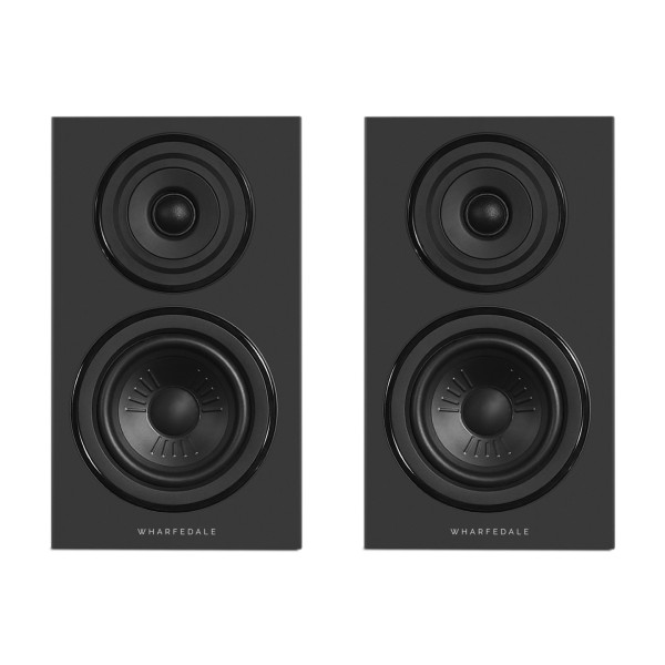 Wharfedale Diamond 12.1i Bookshelf Speakers (Pair), Walnut - main no grille 