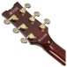 Ibanez AR320, Midnight Black Metallic - back of headstock