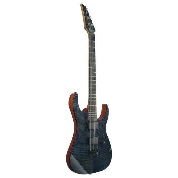 Ibanez GRGR221FA, Transparent Indigo Black - side view