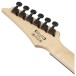 Ibanez GRG120QASP, Black - back of headstock
