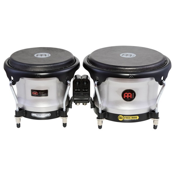 Meinl Percussion Artist Series Diego Camacho Signature 7" & 8 1/2" Bongo, Pearl Grey